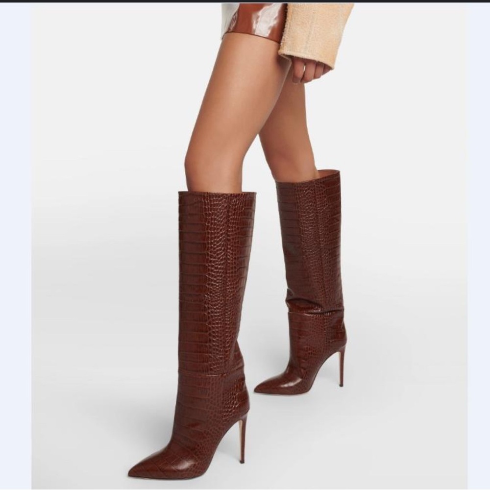 Via Spiga Brown Heeled Boots